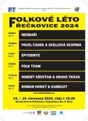 Folkové léto Řečkovice 2024
