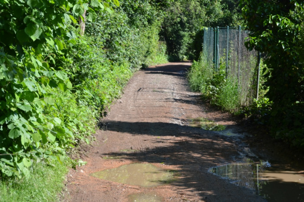 Oprava účelové komunikace NN 163.