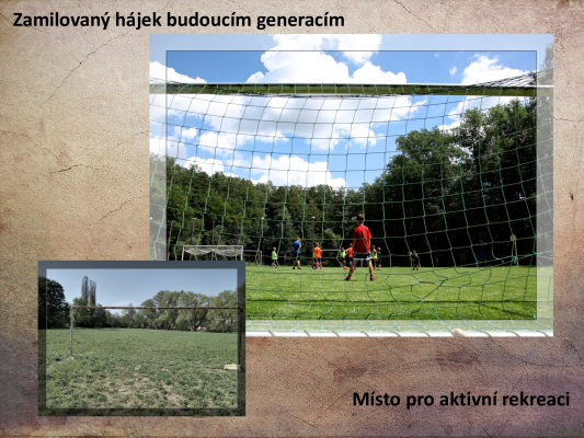 Zamilovaný hájek budoucím generacím