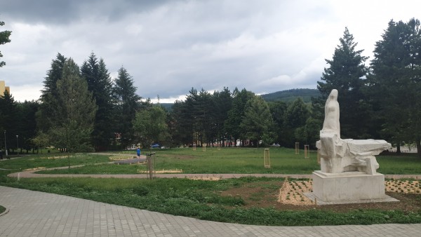 Revitalizace parku Horácké náměstí