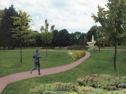 Revitalizace parku Horácké náměstí